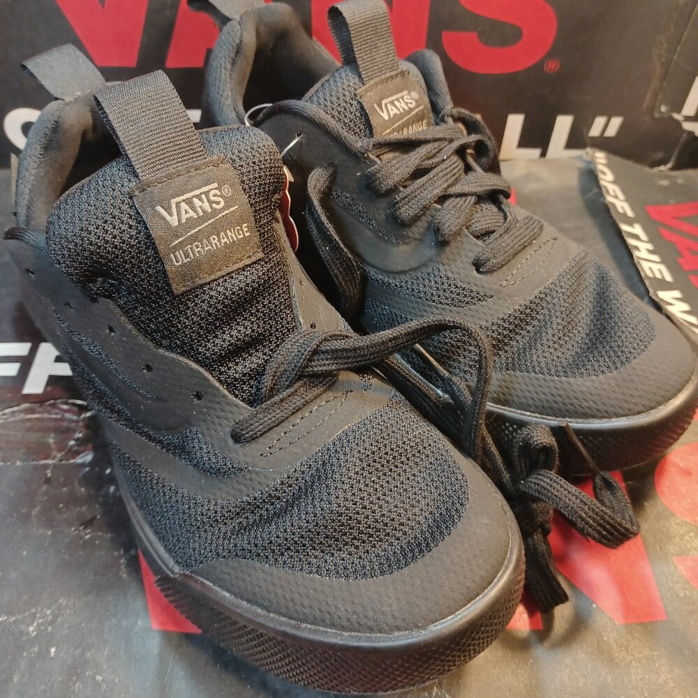 Vans Men's 5.5/Women's 7 UltraRange Rapidweld Triple Black VN0A3MVUBKA - Picture 4 of 12